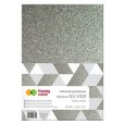 Arkusze piankowe, Brokat Silver, Happy Color A4