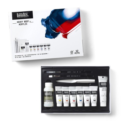 Farby akrylowe Heavy Body, zestaw startowy Liquitex
