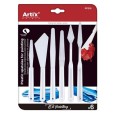 Plastikowe szpachelki malarskie, 6 sztuk, Artix