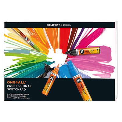 Blok uniwersalny Molotow A4 ALL4ONE, 205 g