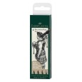 Pisaki Pitt Artist Pens 'Black' 4 sztuki, FC