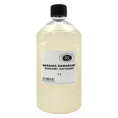 Werniks damarowy końcowy - satynowy, 1000 ml
