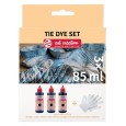 Zestaw do farbowania tkanin Tie-Dye czarny, Talens