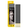 Węgiel w pałeczkach extra soft, śr. 6 mm Nitram, 5 szt.