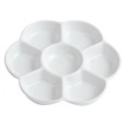 Porcelanowa paleta do akwareli, 7 komór