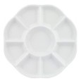 Porcelanowa paleta do akwareli, średnica 19 cm