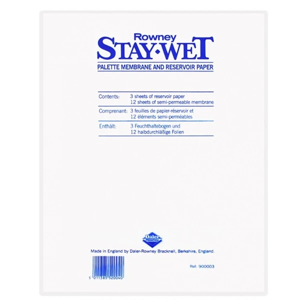 Wkłady do palety Stay Wet Daler–Rowney, 25 x 20 cm