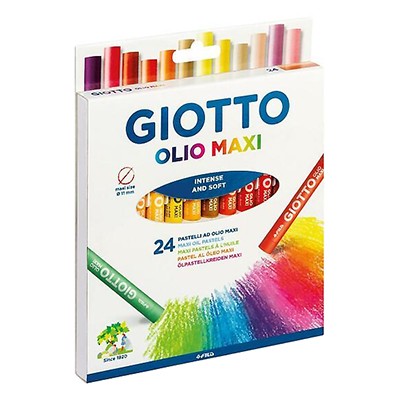 Pastele olejne Olio Maxi Giotto, 24 kolory