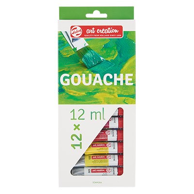 Farby gwasz Art Creation Talens, 12 x 12 ml