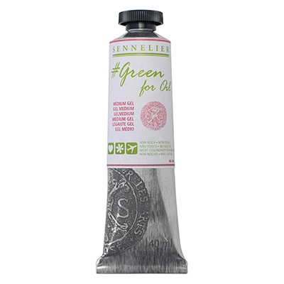 Żel medium Green For Oil, Sennelier 40 ml