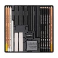 Zestaw szkicowy Wolf Box Cretacolor, 25 elementów