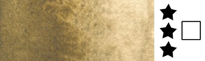 Aquarius 125 German Raw Umber Greenish, akwarela półkostka Szmal