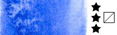 Aquarius 221 French Ultramarine, akwarela półkostka Szmal
