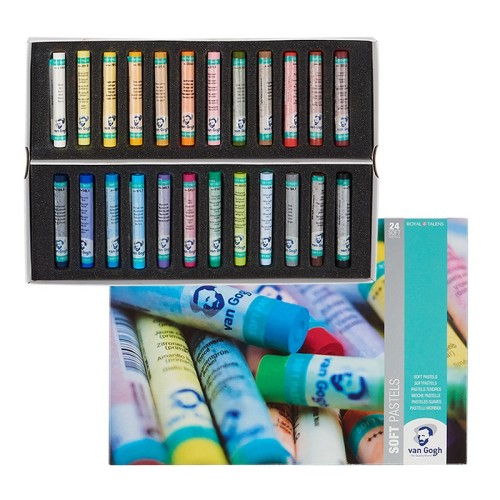 Pastele suche Van Gogh, zestaw 24 kolory