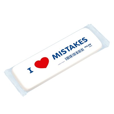 Gumka do mazania 'I Love Mistakes', Milan