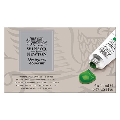 Zestaw farb Designers Gouache W&amp;N, 6 x 14 ml