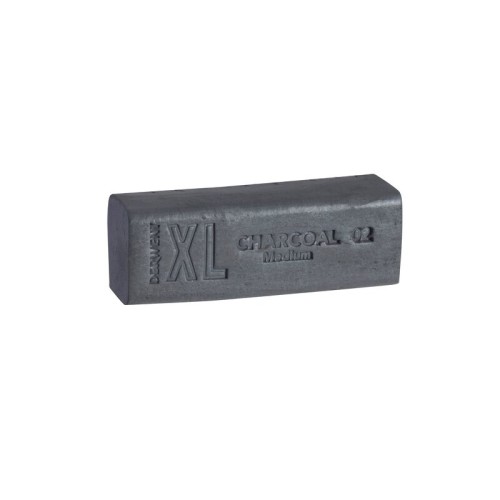 02 Medium, węgiel rysunkowy Charcoal XL Block, Derwent