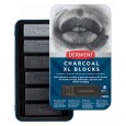 Zestaw Charcoal XL Block Derwent, 6 sztuk