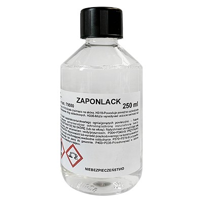 Zaponlack – lakier do złoceń 250 ml, Szmal