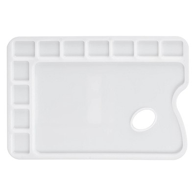 Paleta malarska plastikowa prostokątna, 34 x 23.5 cm