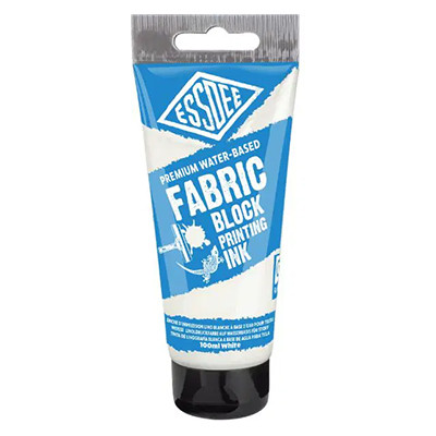 Fabric Printing Ink White, tusz do linorytu na tkaninach Essdee 100 ml