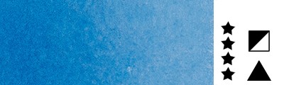 492 Prussian Blue, akwarela półkostka Horadam Schmincke