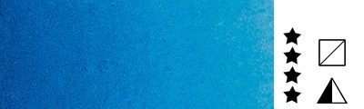 484 Phthalo Blue, akwarela półkostka Horadam Schmincke