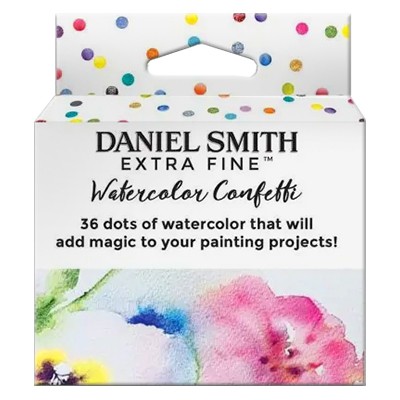 Akwarele Daniel Smith – próbnik Watercolour Confetti 36 kol.