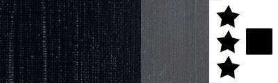850 Metallic Black, farba akrylowa Talens Amsterdam 20 ml
