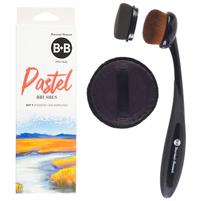 Pędzle do pasteli 'Background', Borciani Bonazzi