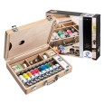 Farby olejne Talens Van Gogh, zestaw 10 x 40ml, kaseta drewniana