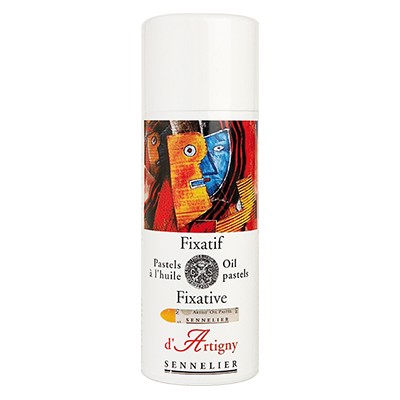 Fiksatywa do pasteli olejnych, Sennelier, spray 400 ml