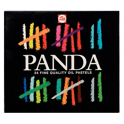 Pastele olejne PANDA, Talens, zestaw 24 kol.