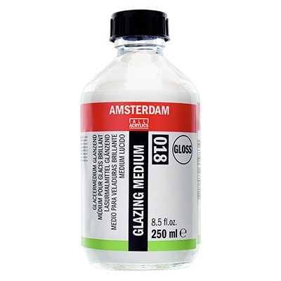 018 Błyszczące medium do laserunku Talens 250 ml