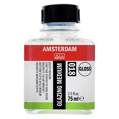 018 Błyszczące medium do laserunku Talens 75 ml