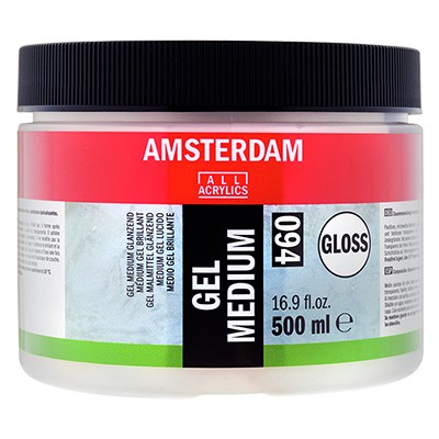 094 Medium żelowe błyszczące Amsterdam, 500 ml
