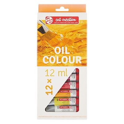 Farby olejne Art Creation Talens, zestaw 12 x 12ml