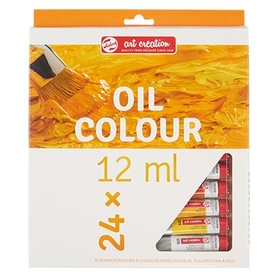 Farby olejne Art Creation Talens, zestaw 24 x 12ml
