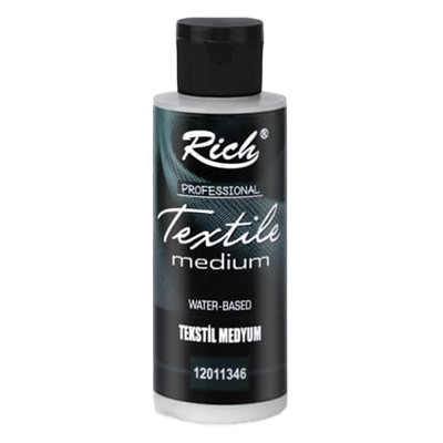 Medium tekstylne do farb akrylowych Rich 120 ml