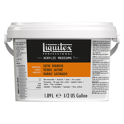 Werniks satynowy do farb akrylowych, Liquitex 1.89 l