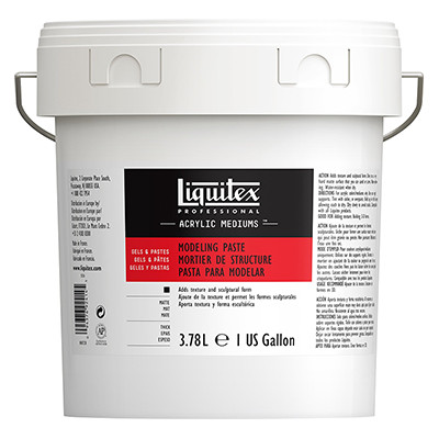 Modeling paste, Liquitex 3.78 l