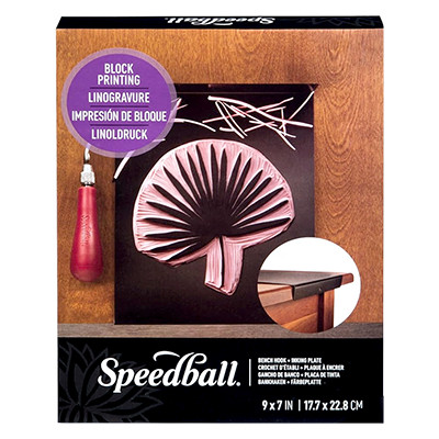 Metalowa stolnica / paleta do linorytu Speedball