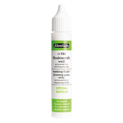 Płyn maskujący z aplikatorem, biały Schmincke, 25 ml