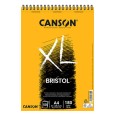 Blok Canson Bristol XL A4 spirala, 180 g, 50 ark.
