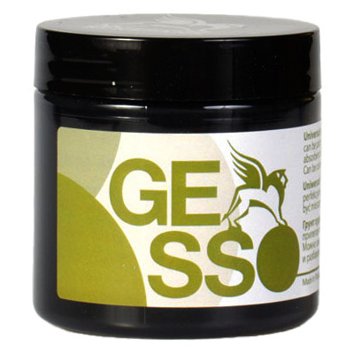 Czarne gesso, uniwersalny grunt Renesans 110 ml
