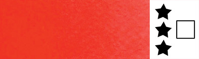 740 Bright Red, akwarela w kostce Rosa Gallery