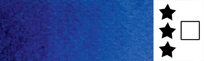 738 Blue Indanthrene, akwarela w kostce Rosa Gallery