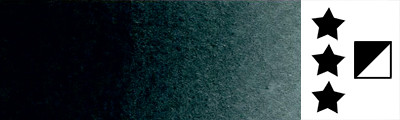 760 Black Green, akwarela w kostce Rosa Gallery