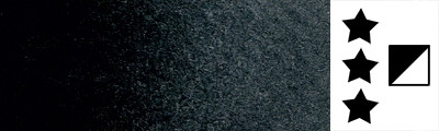 724 Neutral Black, akwarela w kostce Rosa Gallery