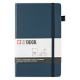 Szkicownik Ruled Book Sakura, 13 x 21 cm / Deep Indigo
